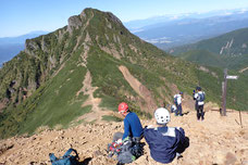 赤岳　阿弥陀岳　縦走登山　ガイド