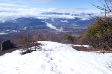 八ヶ岳　三ツ頭　雪山　登山　ガイド