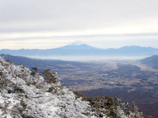 雪山登山　編笠山　八ヶ岳　登山ツアー