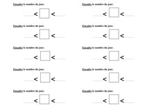 exercices CJC encadrer un nombre cycle 2