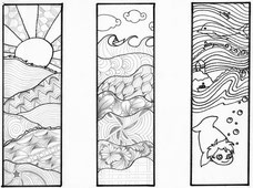ressource pédagogique gratuite coloriage mer océan Ponyoà imprimer