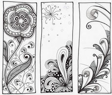zentangle à colorier pour travailler la concentration des enfants