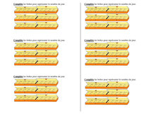 exercices chaque jour compte boites de Picbille CP