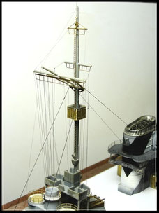 Uschi rigging takelage ship model