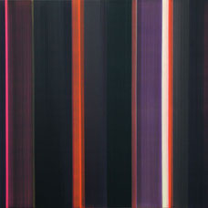 Elisabeth Sonneck "vibraphon 7-1", 2007 Öl auf Leinwand 100x100cm