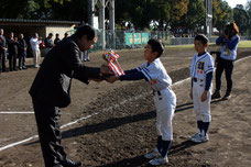 学童野球太田西ライオンズ杯開会式