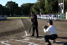 学童野球太田西ライオンズ杯開会式