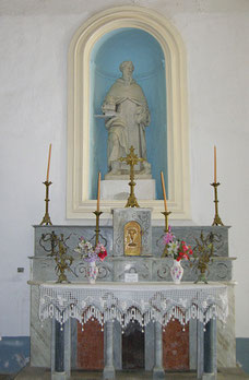 Belgodère - St Thomas - Autel St-Antoine abbé