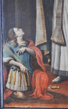 Aleria - Eg. St Marcel - Saint Pancrace (détail F. Carli)