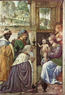 Paris (Louvre) B. Luini - Adoration des Mages