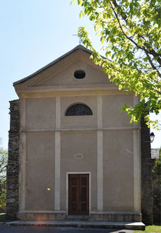 Crocicchia - Visitée en 1646 par Mgr Marliani puis par Mgr Saluzzo en 1740 ; agrandie au XVIIIè s et au XIXè  (1855)