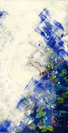 两面镜子2 TWO MIRRORS 2 128X66CM 布面油画 OIL ON CANVAS 2025