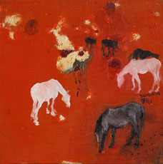 梦马6 DREAM HORSE 6 30X30CM 布面油画 OIL ON CANVAS 2025