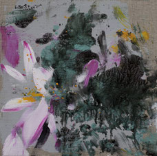 小稿4 LOTUS 4 40X40CM  布面油画 OIL ON CANVAS 2012