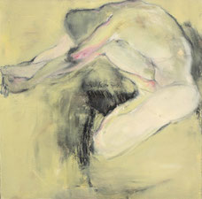 男性 A MAN 80X80CM 布面油画 OIL ON CANVAS 2006 (收藏于塞浦路斯 COLLECTED IN CYPRUS)