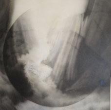 Rêverie . HsT 55x64cm