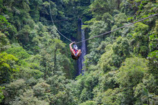 Canopy with view to La fortuna Waterfall