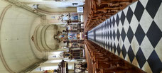 Räumliche Tiefe in der Hallenkirche