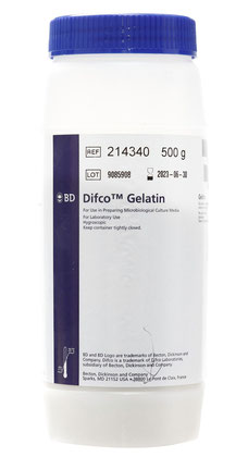 214340 BD Difco™ Gelatina, 500 g