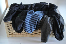 Nie wieder Socken sortiern: 5 Lösungen