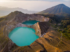 Kelimutu Vulkan Indonesien