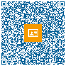 Unsere Praxisadresse: Einfach mit dem Smartphone scannen und speichern!
