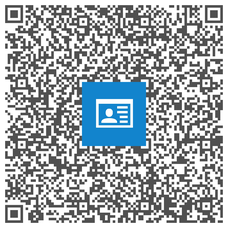 Unsere Praxisadresse: Einfach mit dem Smartphone scannen und speichern!