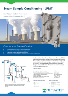 Mechatest Steam Sample Conditioning & Collection Systems