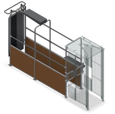 Selektionsstation der Firma Schauer Active Horse Systems