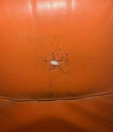 Réparation de fauteuil relax en cuir