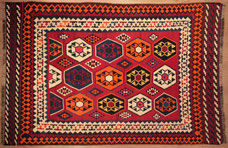 Gashghaï Kashkuli Iran : 2,40 x 1,60 m