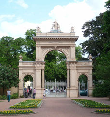 Tor vom Bürgerpark © Diana Schaal