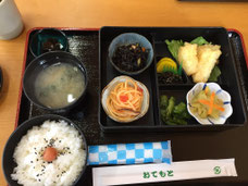 定食750円　美味しい