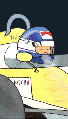 Patrick Tambay by Muneta & Cerracín