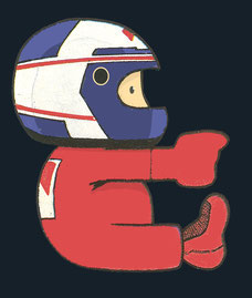 Alain Prost by Muneta & cerracín