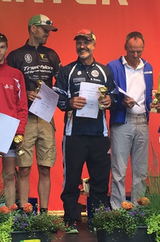 Matthias belegte den zweiten Platz in seiner Altersklasse.