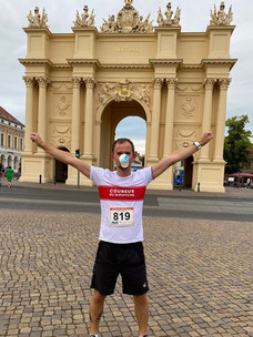 Vor Start der Laufveranstaltung