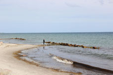 Strandidylle auf der Insel Falster