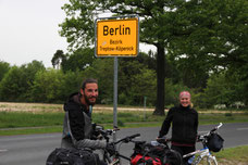 Ankunft in Berlin.