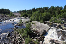 Felsige Flusslandschaft