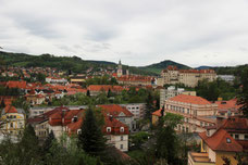 Blick auf Český Krumlov.