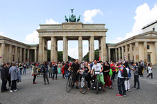 Ausfahrt aus Berlin.