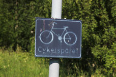 Der Radweg war sporadisch markiert.