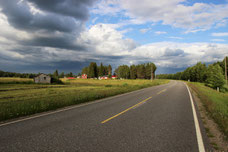 Landschaft Südlapplands.