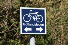 Eines der wenigen Schilder