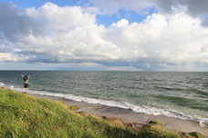 Ankunft in Dänemark.
