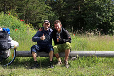 Unterwegs mit Vladimir.