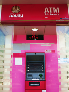 Geldautomat in Thailand