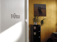 Ergotherapie-Praxis Eingang zum Büro