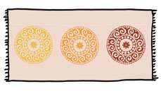 Yogadecke " Sanya" 100 x 200 cm Bio-Baumwolle